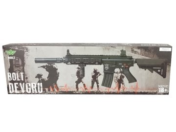 BOLT 416 DEVGRU SILENCER BRSS Gerçekçi Tepmeli Airsoft Tüfek Siyah