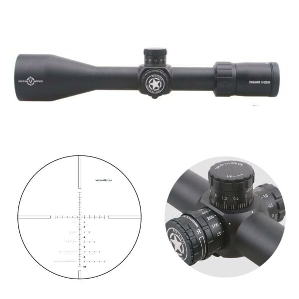 Paragon 3-15x50 Tüfek Dürbünü