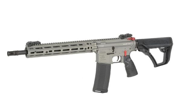 EMG Daniel Defense Lisanslı DDM4A1 RIII GUNMENTAL GREY Airsoft AEG Tüfek, CYMA Platin QBS