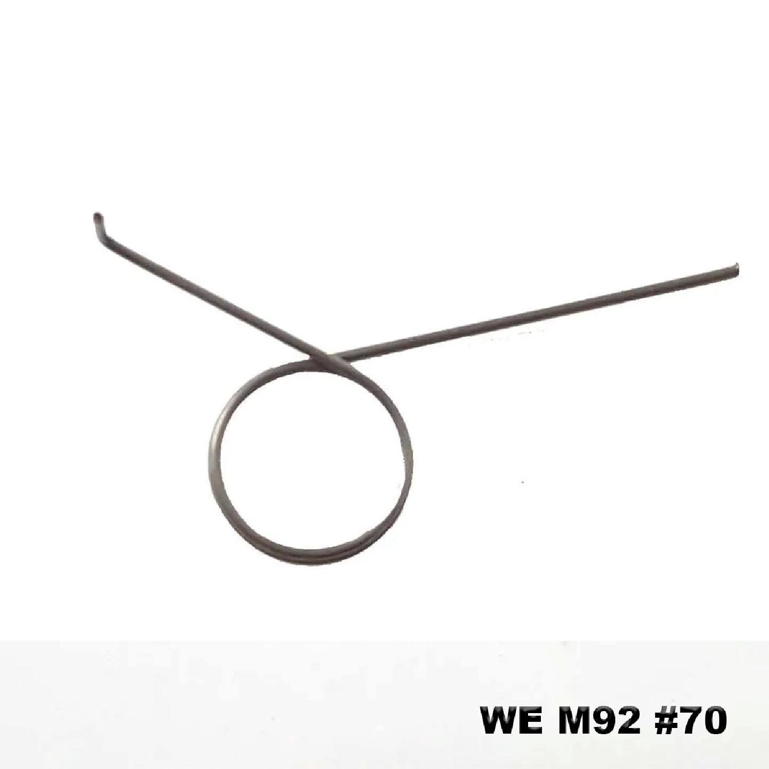 We M92 Slide Catch Release Spring Parça No #70