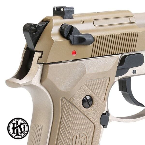 KLI BERETTA M9A3 CO2 BLOWBACK HAVALI TABANCA - TAN + LOADER SET