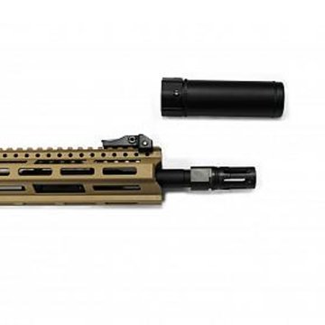 ISG 118mm QD Susturucu Replika ve Alev Gizleyen - Siyah