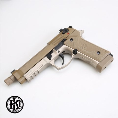 KLI BERETTA M9A3 CO2 BLOWBACK HAVALI TABANCA - TAN + LOADER SET