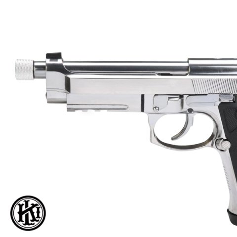 KLI BERETTA M9A3 CO2 BLOWBACK HAVALI TABANCA - SILVER+ LOADER SET