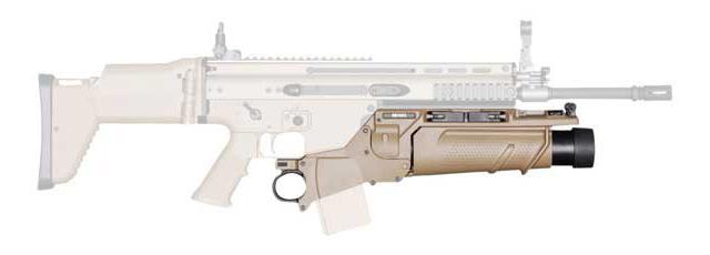 EGLM ASC MK16/17 SCAR-L SCAR-H Uyumlu 40mm Airsoft Bombaatar- TAN