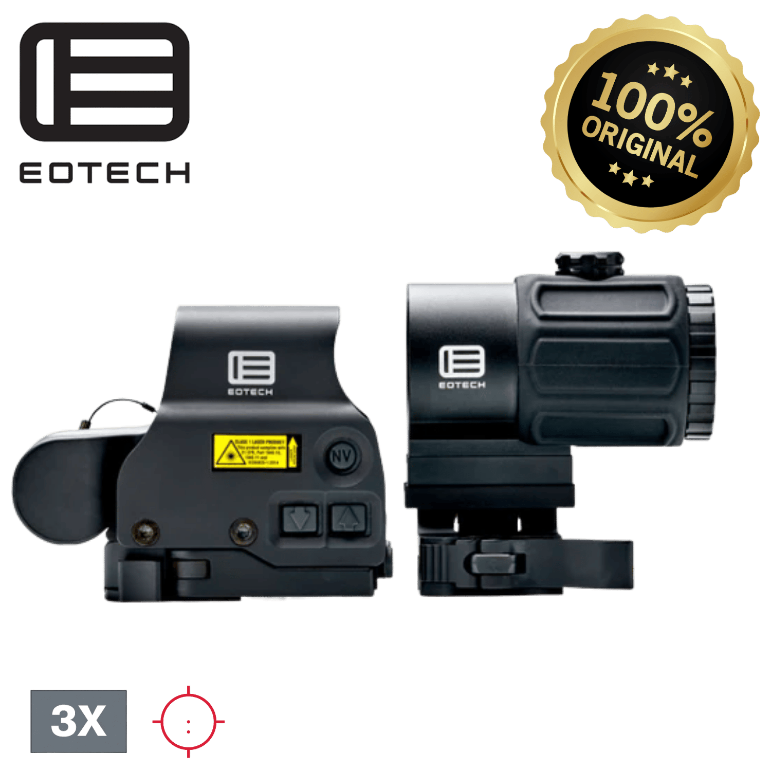 EoTech HHS® VI EXPS3-2 Red Dot Sight & G43 3x Magnifier Kombo Seti