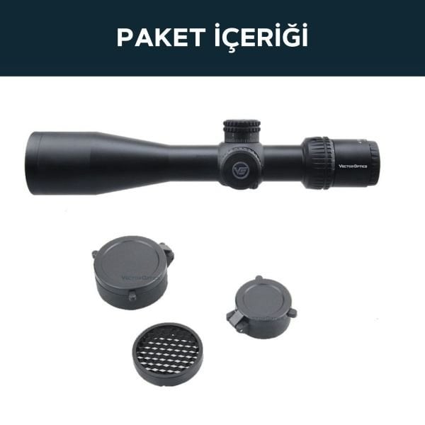 Vector Optics Veyron 4-16x44IR FFP Tüfek Dürbünü