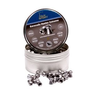 H&N BARACUDA HUNTER EXTREME 6.35mm 28.4grain 200Adet
