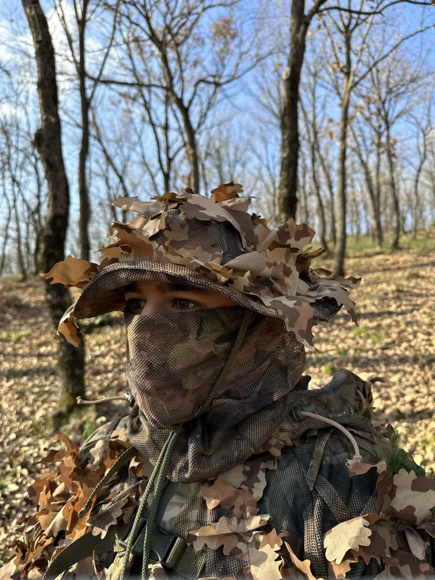 KMCS Boonie Hat Pratik Gizlenme Kamuflaj Şapkası Dark Forest