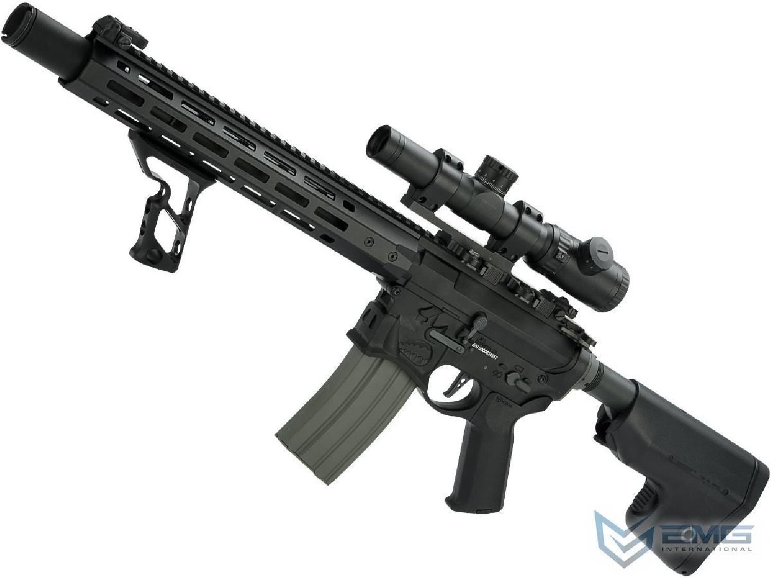 EMG Sharps Bros Warthog Lisanslı 15'' Carbine Siyah AEG Airsoft Tüfek