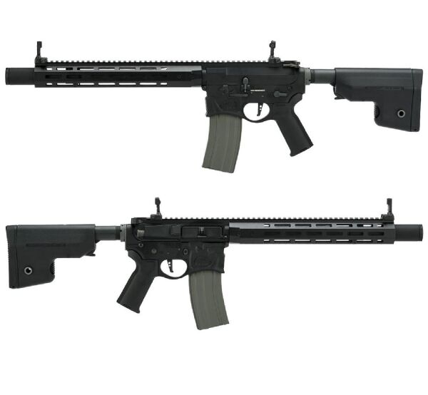 EMG Sharps Bros Warthog Lisanslı 15'' Carbine Siyah AEG Airsoft Tüfek