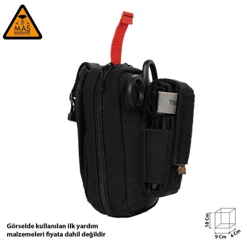 SAĞLIK ÇANTASI DİKEY-UZUN Siyah MAS-04 10-30