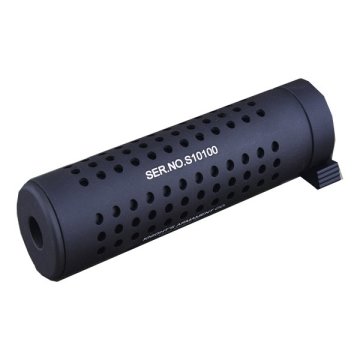 ISG KAC PDW QD Alev Gizleyenli QD Susturucu Replika (Kısa Tip) 14.5cm- Siyah ISG0480