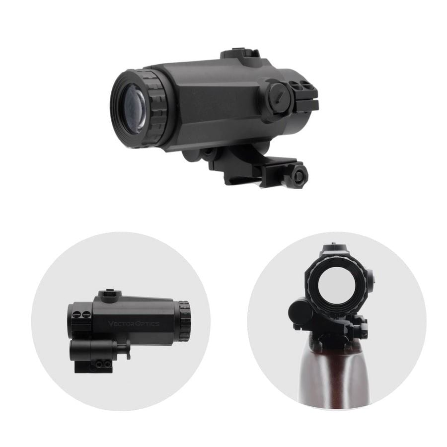 Vector Optics Maverick-III 3x22 Magnifier MIL YAKINLAŞTIRICI