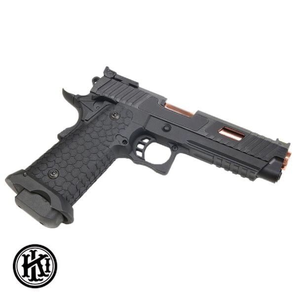 KLI HI-CAPA JW3 5.1 BABAYAGA CO2 BLOWBACK HAVALI TABANCA - ÇELİK BB - SİYAH