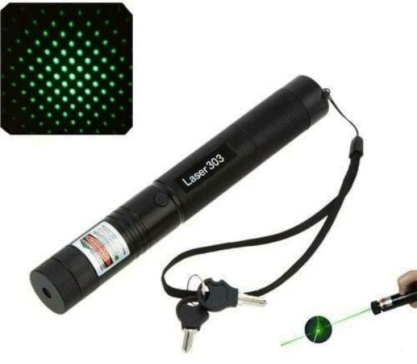 SS Yeşil Lazer Pointer Yesil-  Güçlü İşaretleyici Yeşil Lazer