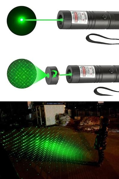SS Yeşil Lazer Pointer Yesil-  Güçlü İşaretleyici Yeşil Lazer