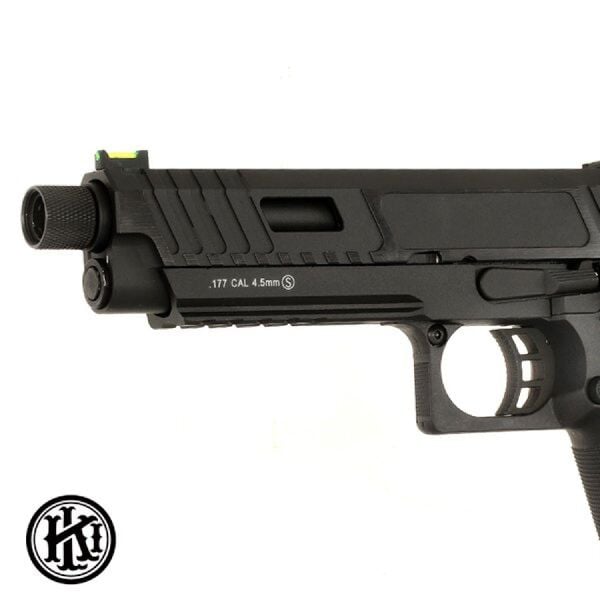 KLI HI-CAPA JW3 5.1 KIKIMORA CO2 BLOWBACK HAVALI TABANCA  - BLACKOUT VERS. - SİYAH