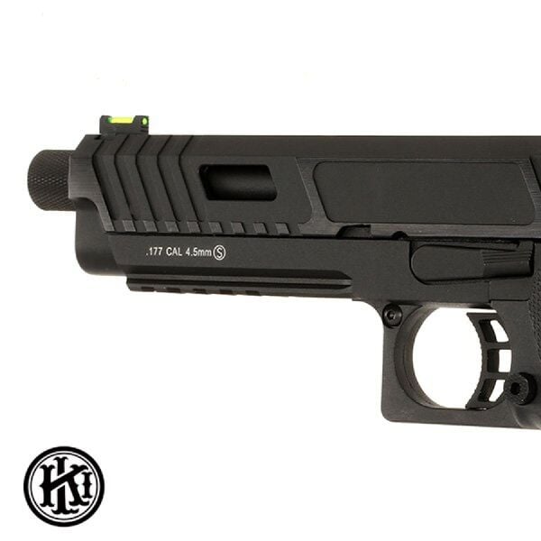 KLI HI-CAPA JW3 5.1 KIKIMORA CO2 BLOWBACK HAVALI TABANCA  - BLACKOUT VERS. - SİYAH