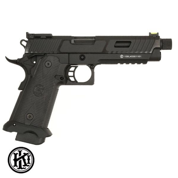KLI HI-CAPA JW3 5.1 KIKIMORA CO2 BLOWBACK HAVALI TABANCA  - BLACKOUT VERS. - SİYAH