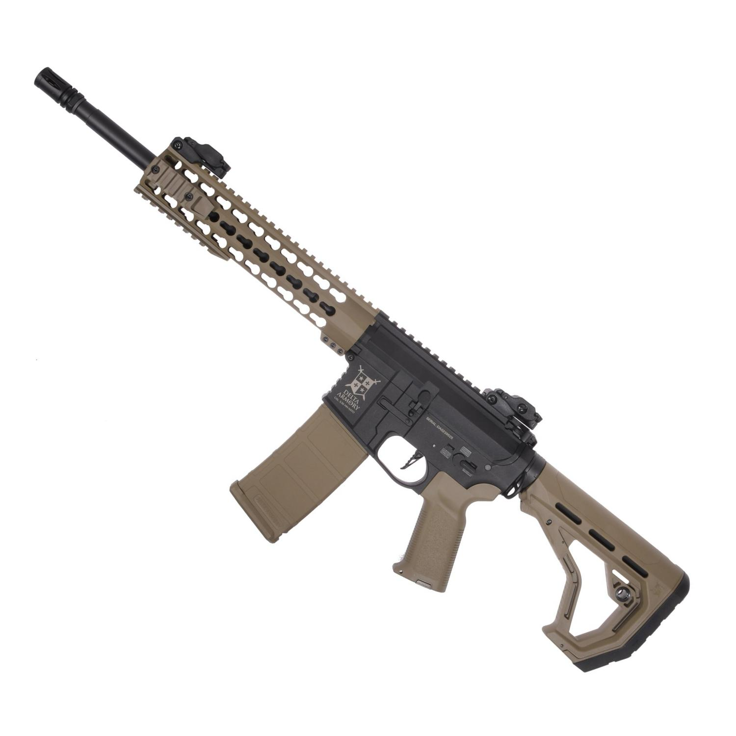 Delta Armory AR15 KeyMod 10'' Charlie EAGLE Airsoft Tüfek Yarı TAN DA-C04-HT-EGL