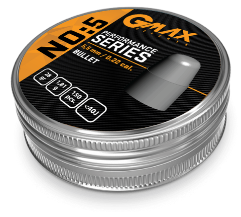 GMAX 5.5MM NO5 28GR BULLET HAVALI SAÇMA