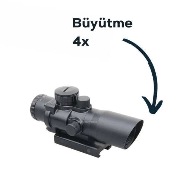 Victoptics C1 4x32 Kısa Tüfek Dürbünü OPSL-14