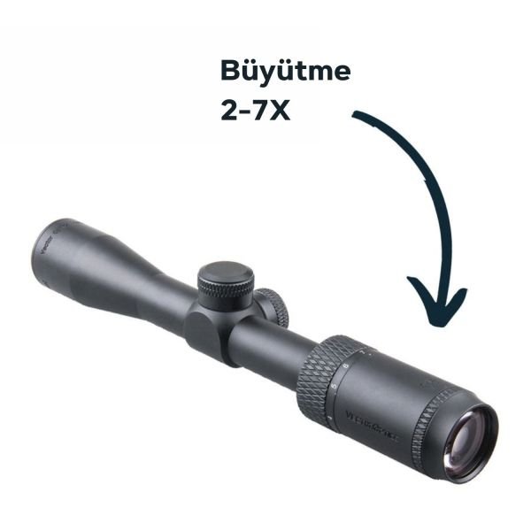 Vector Optics Matiz 2-7x32 MOA 1'' SFP Tüfek Dürbünü
