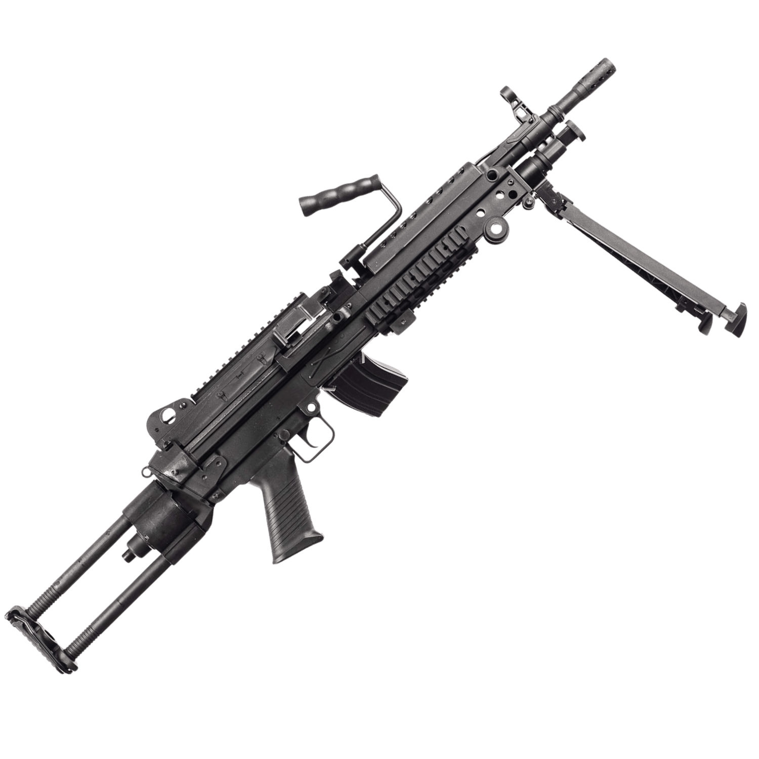DBOYS M249 PARA LMG Hafif Makinalı Airsoft Tufek Siyah (1891)