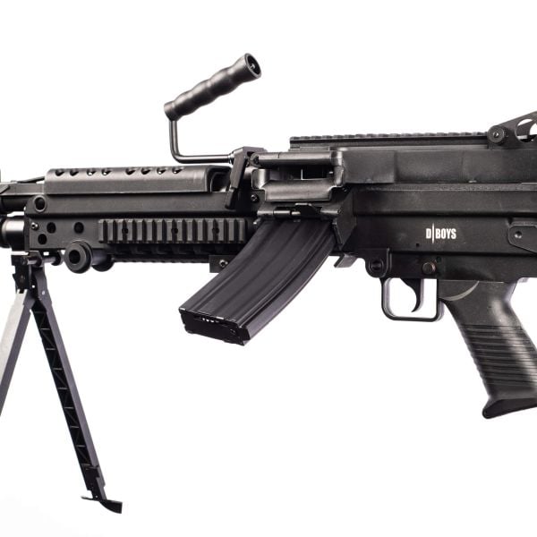 DBOYS M249 PARA LMG Hafif Makinalı Airsoft Tufek Siyah (1891)