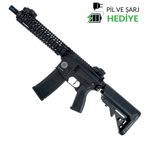 Delta Armory Grand Power AR15 MK18 ALPHA PIL SARJ SET Airsoft Tüfek / Siyah DA-GP-A07