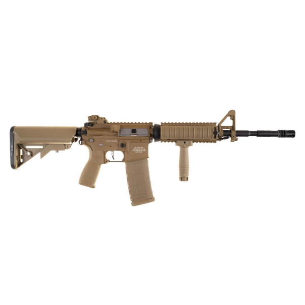 Delta Armory AR15 RIS ALPHA Full Metal Airsoft Tüfek / FULL TAN DA-A02-FT
