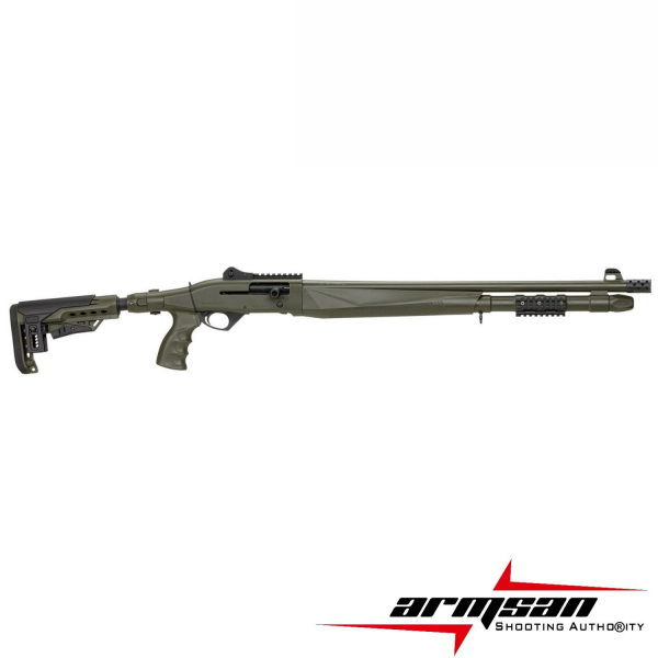 ARMSAN ARMTAC RS-A3 CERAKOTE YEŞİL YARI OTO. 12CAL 61CM NAMLU YİVSİZ AV TÜFEĞİ