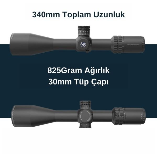 SCOL-57 // Vector Optics Orion ProMax 3-18x50HD SFP Tüfek Dürbünü