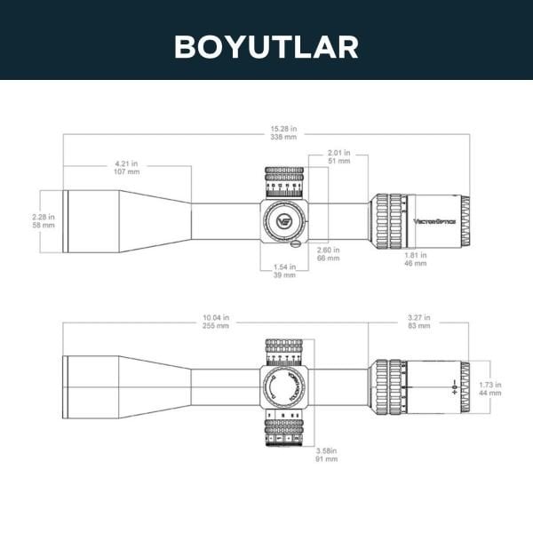 SCOL-57 // Vector Optics Orion ProMax 3-18x50HD SFP Tüfek Dürbünü