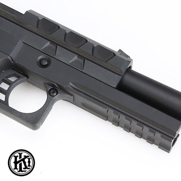 KLI TARTARUS MKII 4.5mm Susturucu Adaptörlü Havalı Tabanca - Siyah