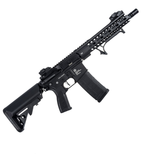 Delta Armory Grand Power M4 AR15 10'' M-Lok ALPHA Siyah AEG Airsoft Tüfek / Pil Şarj Setli