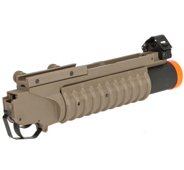 Matrix 40mm M203 Bomba Atar M4 M16 Serisi Airsoft Tüfekler İçin Kısa Tip Çöl Rengi