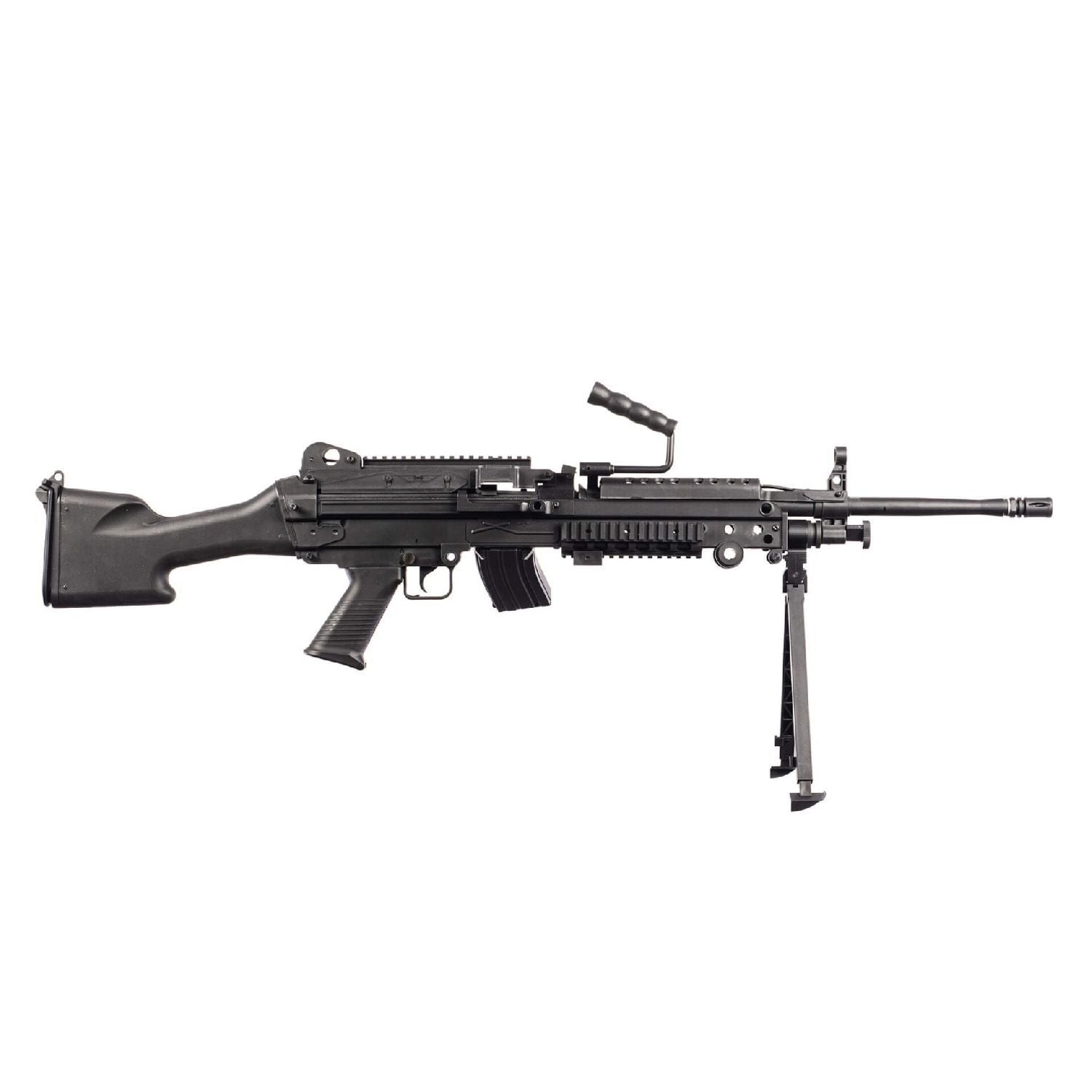 DBOYS M249 MK2 SAW LMG Siyah AEG Airsoft Tufek