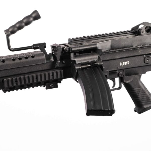 DBOYS M249 MK2 LMG Siyah AEG Airsoft Tufek