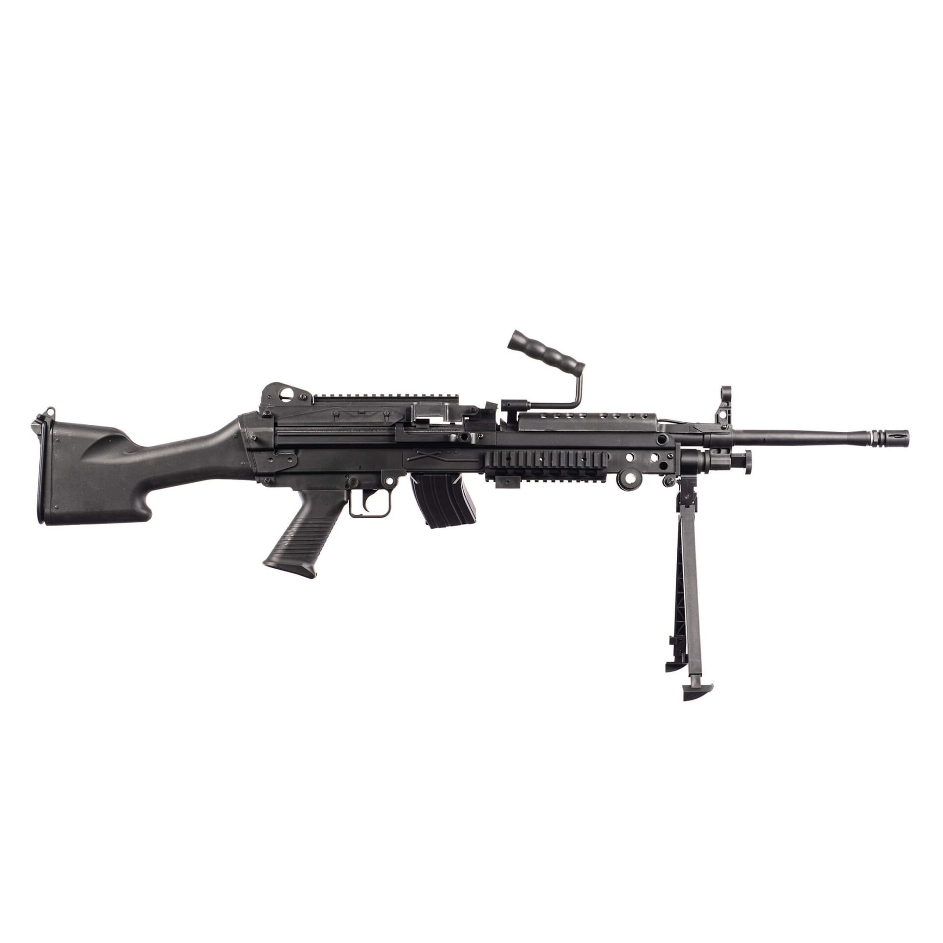 DBOYS M249 MK2 LMG Hafif Makinalı Airsoft Tufek Siyah (1891L)