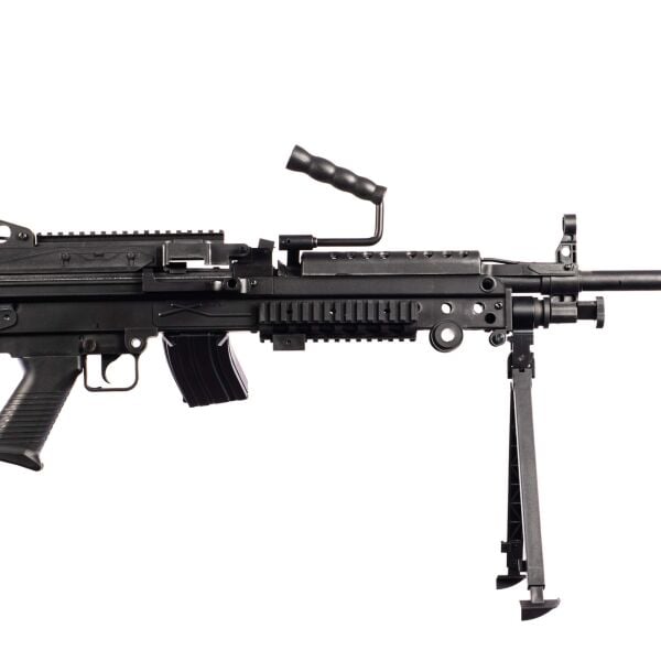 DBOYS M249 MK2 LMG Hafif Makinalı Airsoft Tufek Siyah (1891L)
