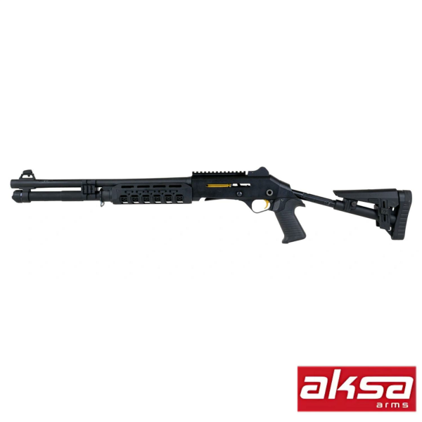 CROSSFİRE S4 12 CAL.EXTREME-AL 6+1 47CM TUNGSTEN-SARI YARI OTOMATİK YİVSİZ AV TÜFEĞİ