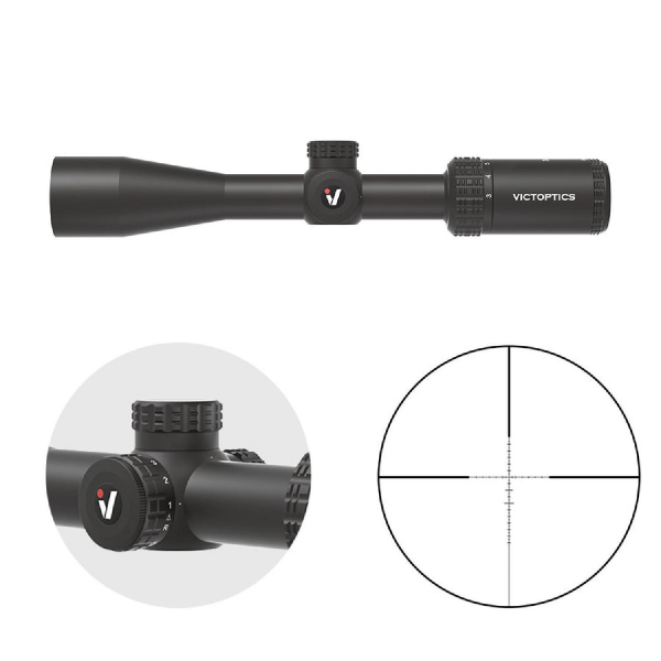 Victoptics SOI 3-9x40 Tüfek dürbünü 25.4mm Tüp IR Aydınlatmalı 1/10MIL