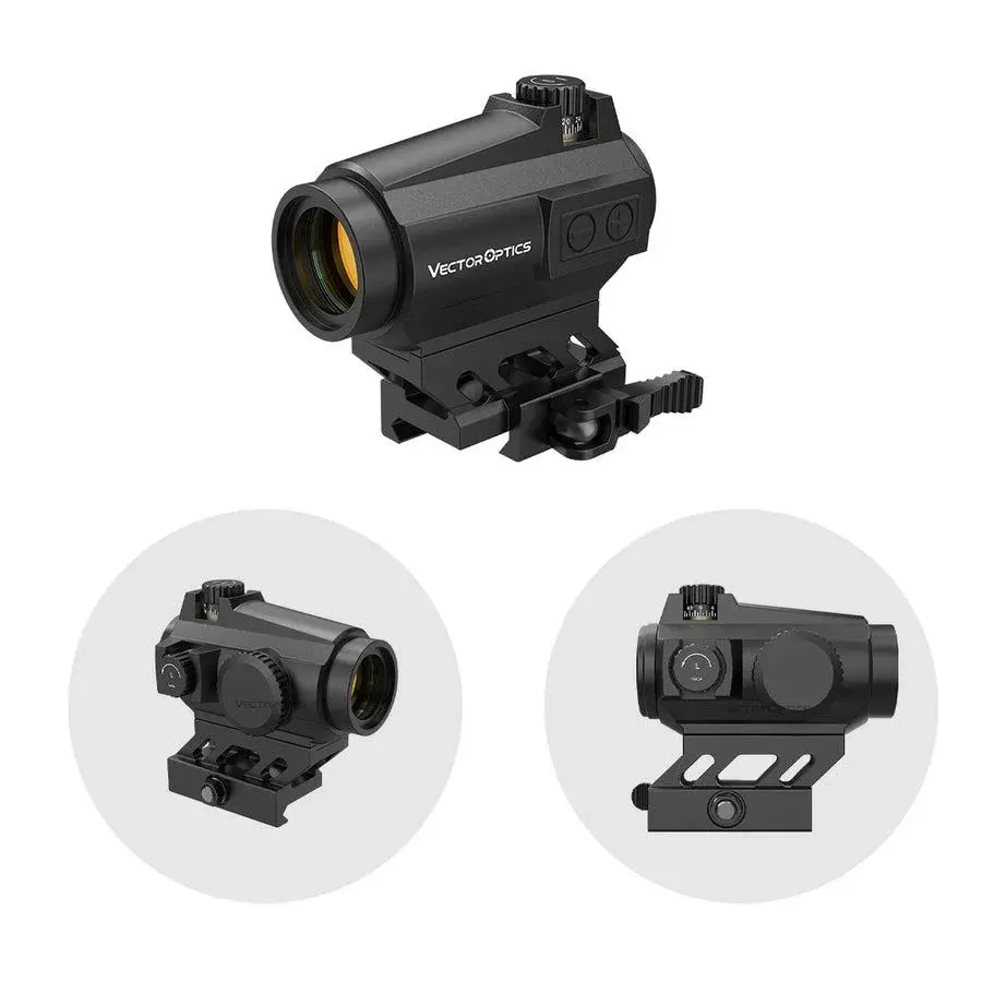 Vector Optics Maverick II Plus 1x22 DBR Red Dot Nişangah – SCRD-PD12