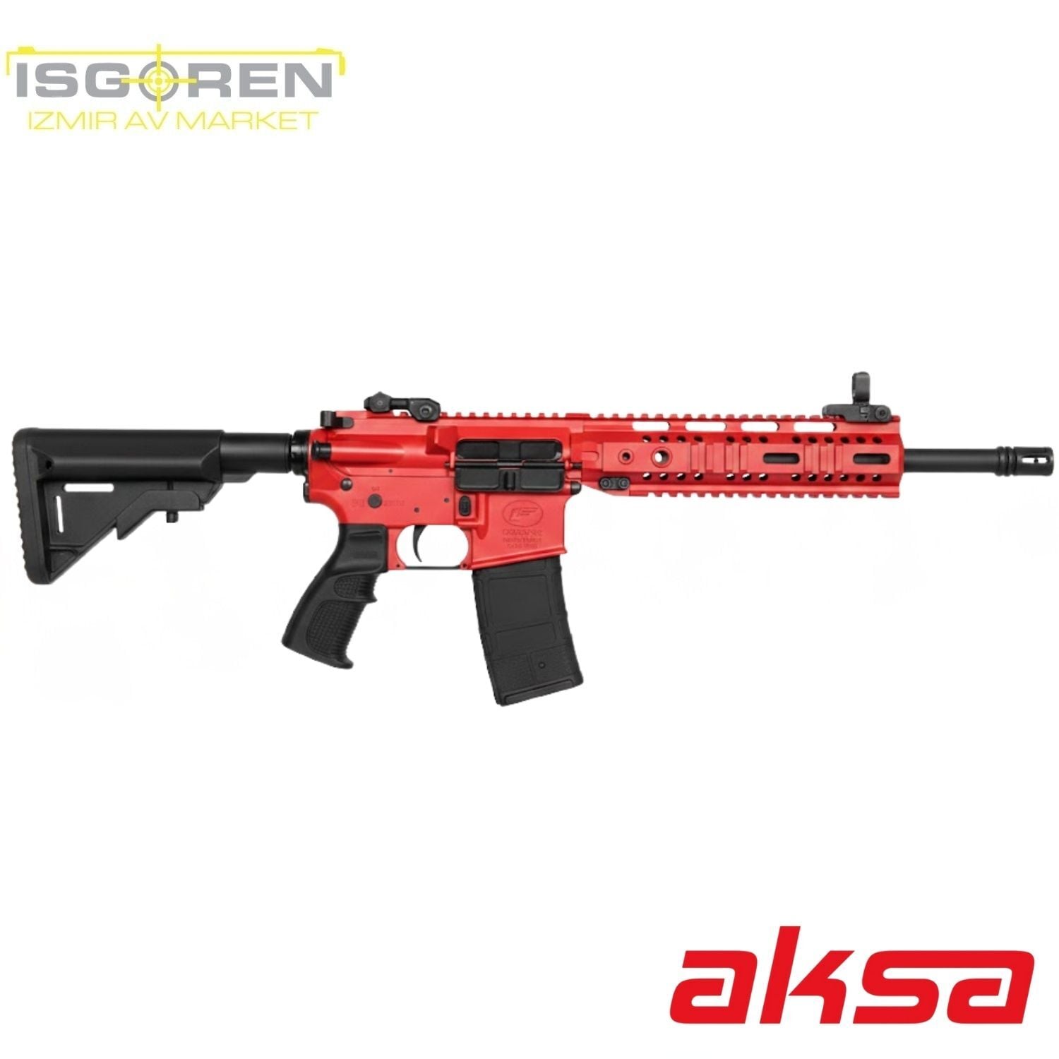 AKSA CROSSFİRE T-14 36 KALİBRE TURUNCU YARI OTOMATİK AV TÜFEĞİ