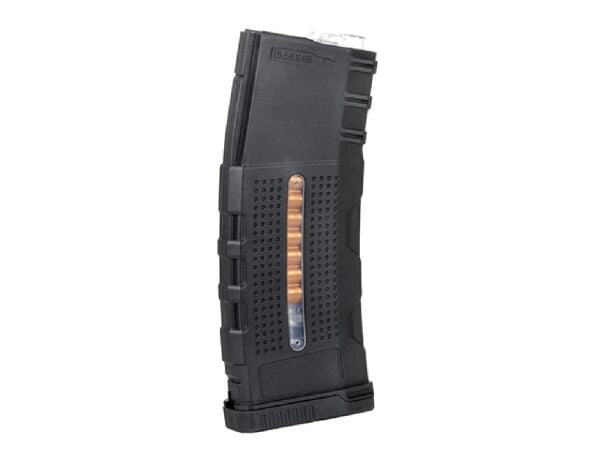 BATTLEAXE m4 MID-CAP 150BB MERMI GORUNUMLU Airsoft Magazine Şarjör SIYAH