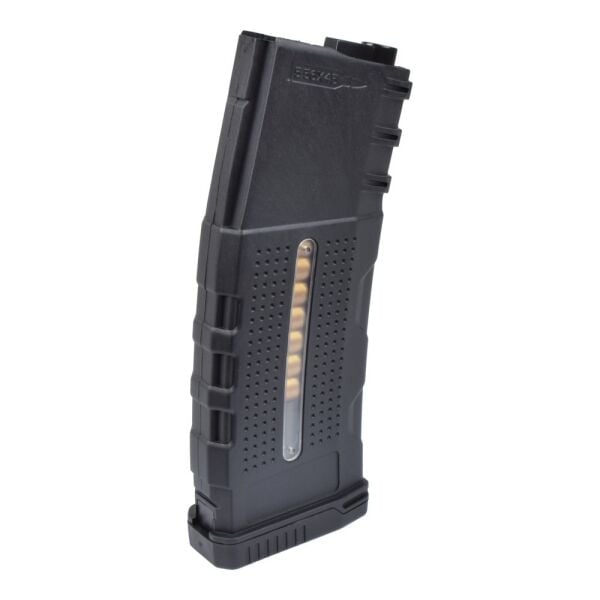 BATTLEAXE m4 MID-CAP 150BB MERMI GORUNUMLU Airsoft Magazine Şarjör SIYAH