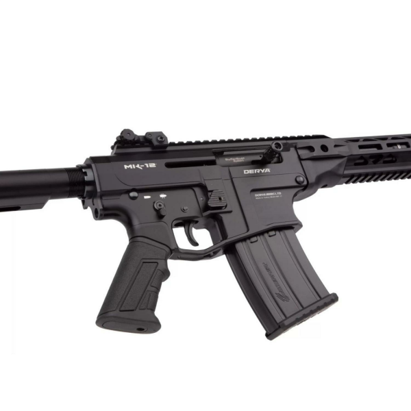 DERYA MK12 SIYAH ŞARJÖRLÜ YARI OTO. YİVSİZ AV TÜFEĞİ 12CAL 51CM (AS-101S)