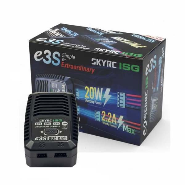 SKYRC ISG E3 LIPO Şarj Cihazı 2S-3S Lithium Balance Charger